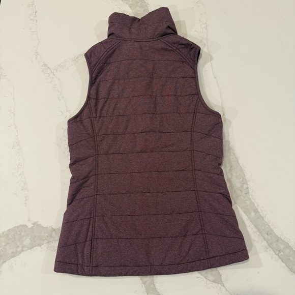 Columbia Dandi Camp Insulated Quilted Vest Women’s Small Maroon Red Mock Neck - Picture 8 of 8